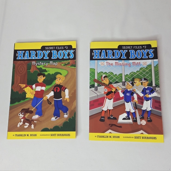 (8) Children's Adventure Chapter Book Bundle A-Z Mysteries Hardy Boys Ages 6-9 - Picture 7 of 9